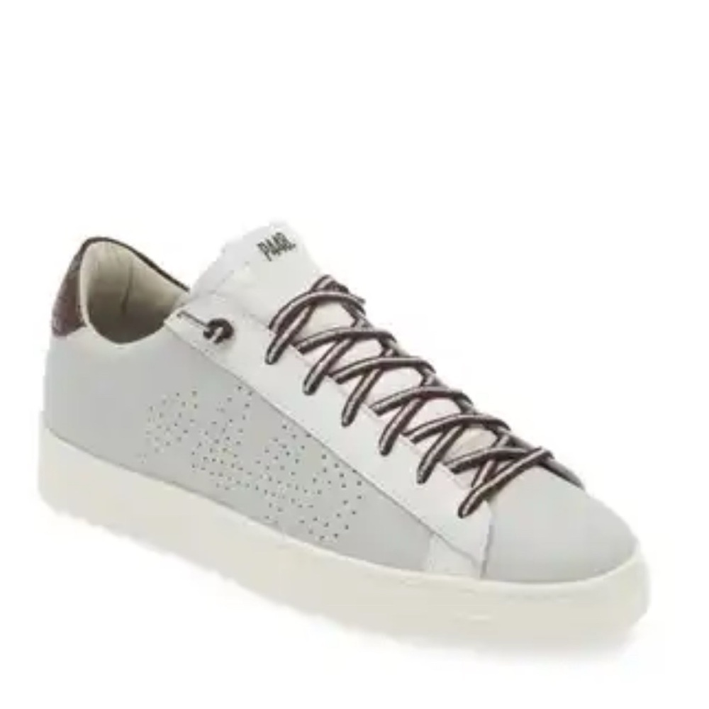 P448 Gray Jack Perforated Sneaker